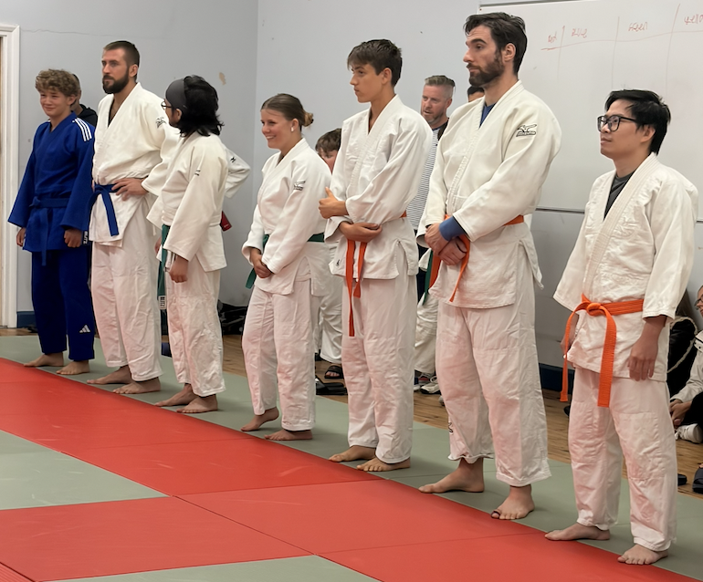 Barnet Judo Club training